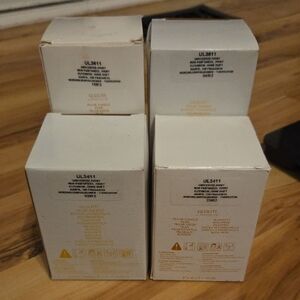 PartyLite Ivory Unscented Glolite Pillar Candles (Set of 4)